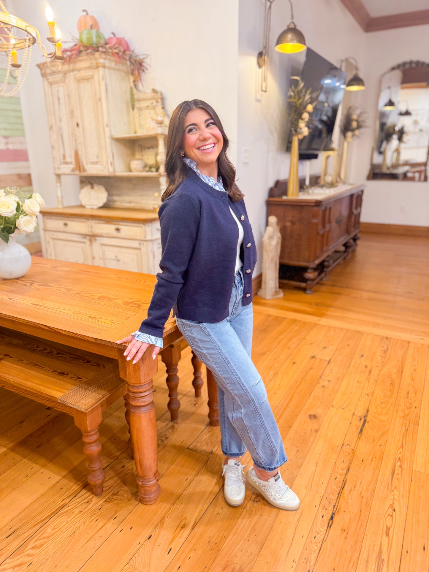 HIGH RISE BARREL JEANS