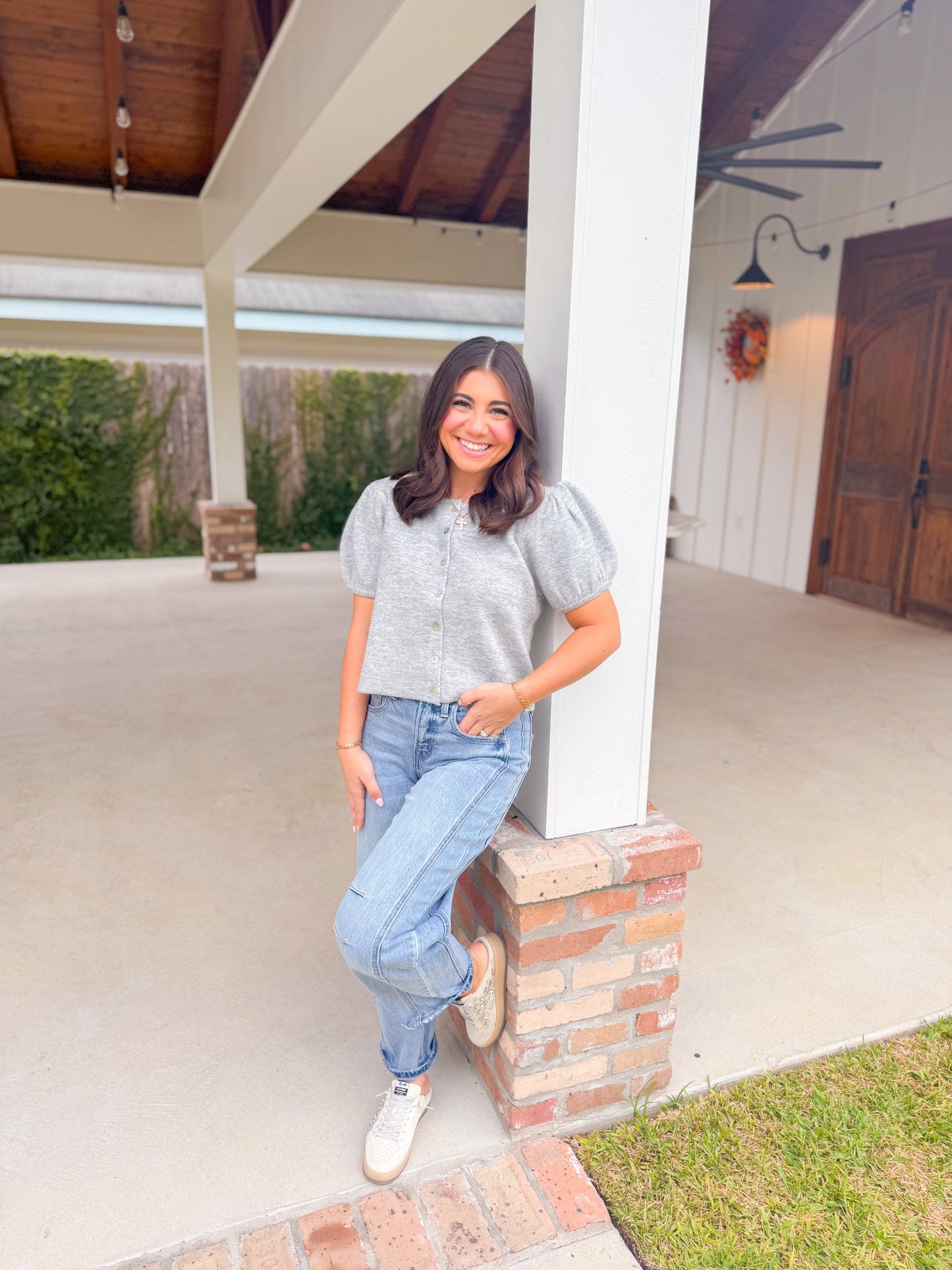 HIGH RISE BARREL JEANS