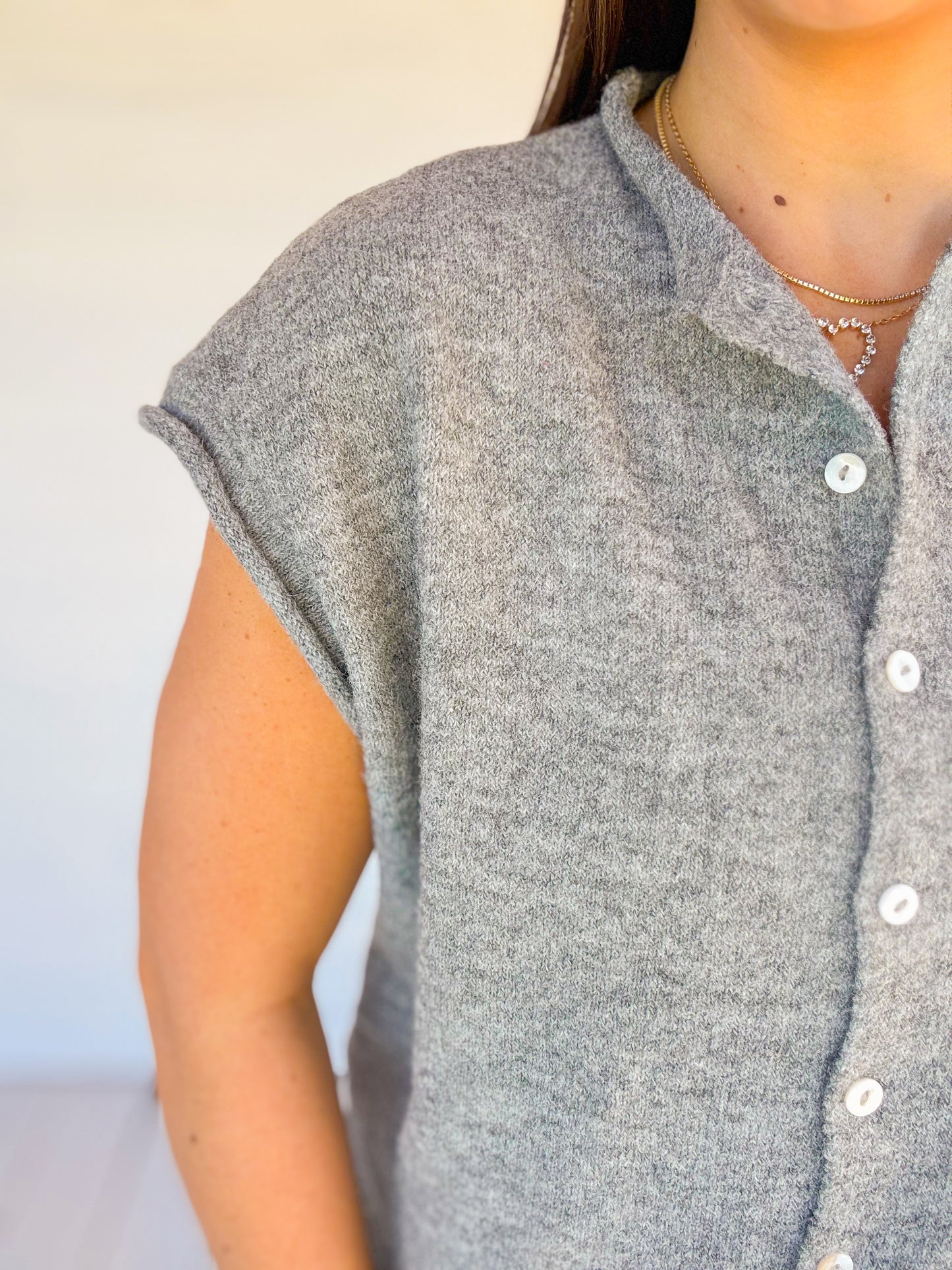 SWEATER VEST CARDIGAN