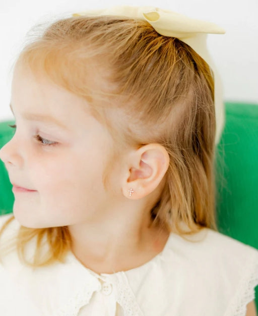 SCREWBACK STUD EARRINGS - CLARA CROSS