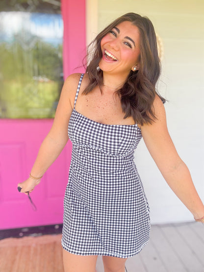 GINGHAM SWEETHEART DRESS