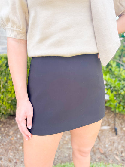 HIGH WAIST SKORT