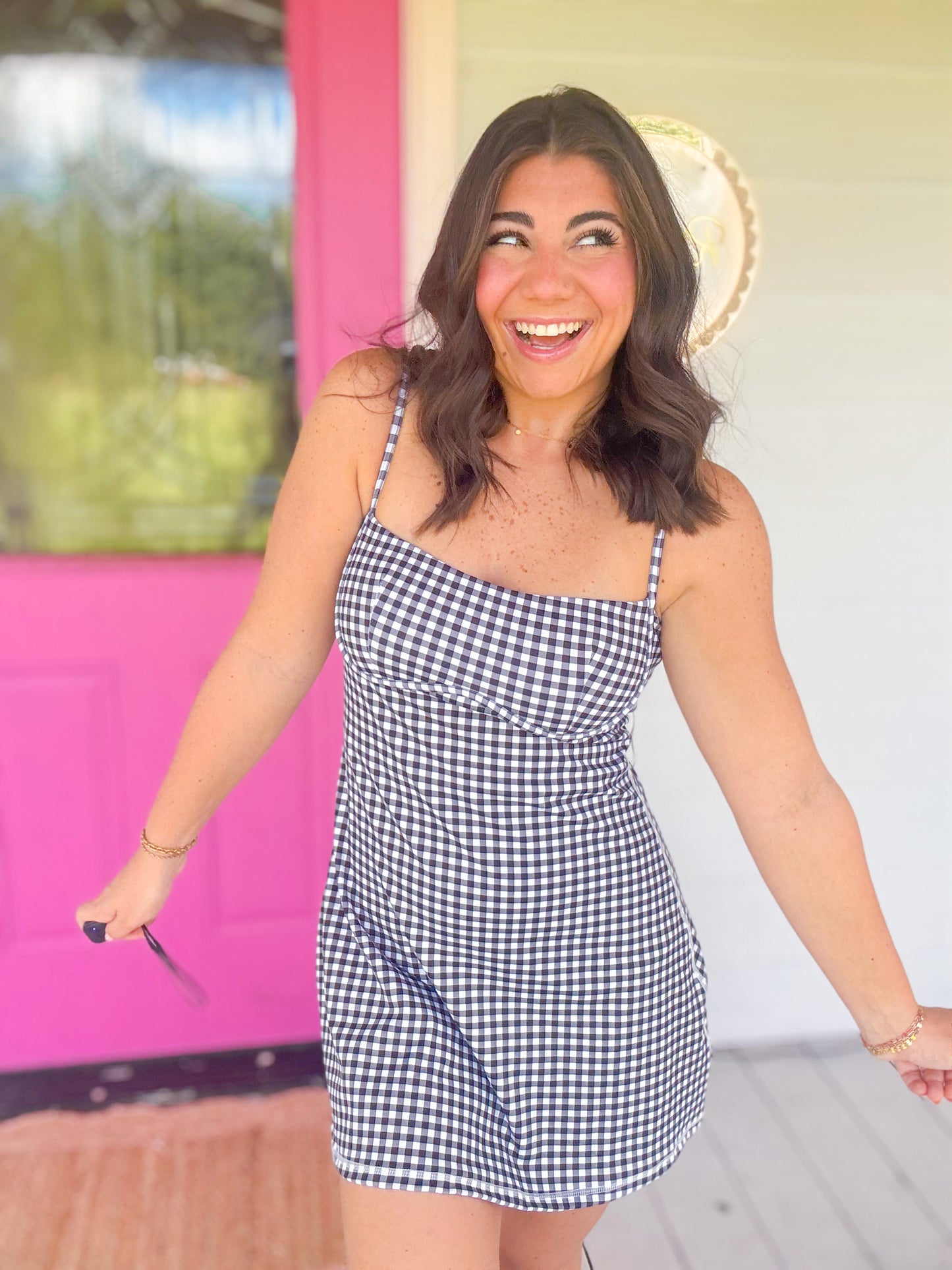 GINGHAM SWEETHEART DRESS