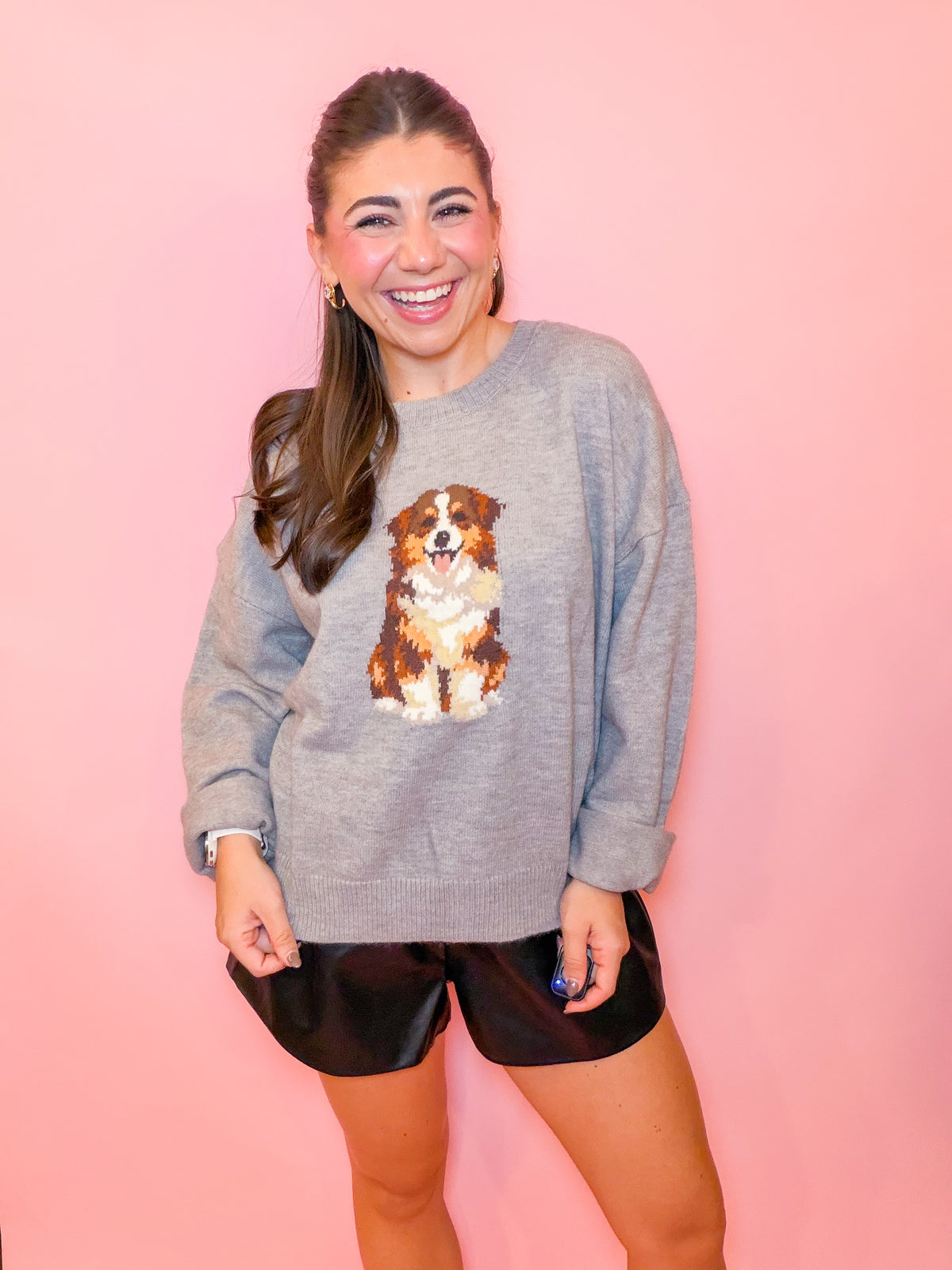 CLETE CREW NECK SWEATER