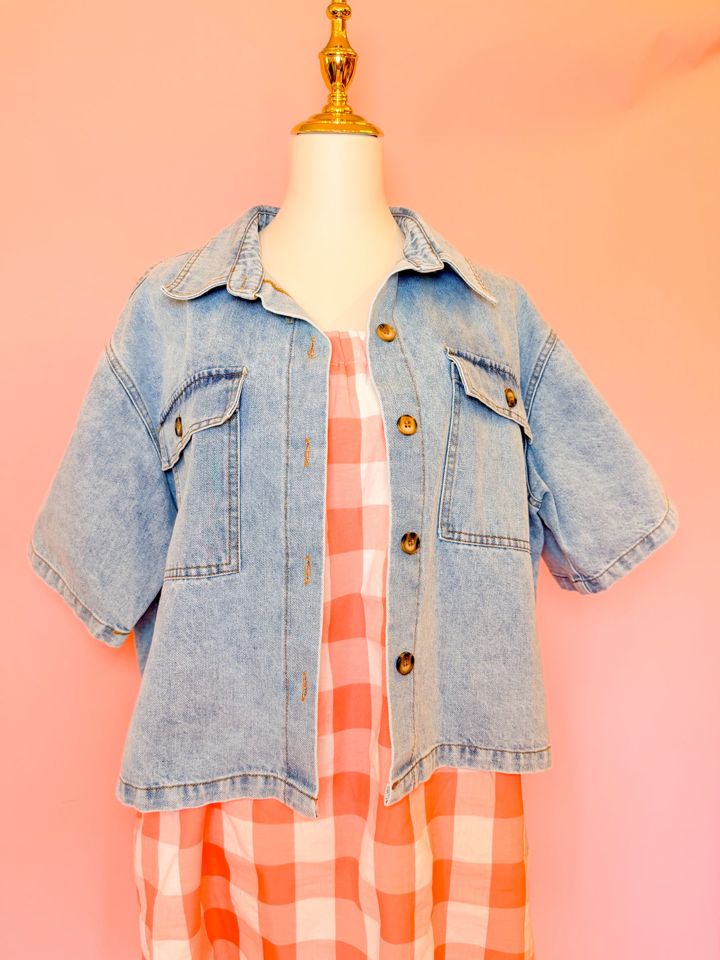 WASHED DENIM SHIRT