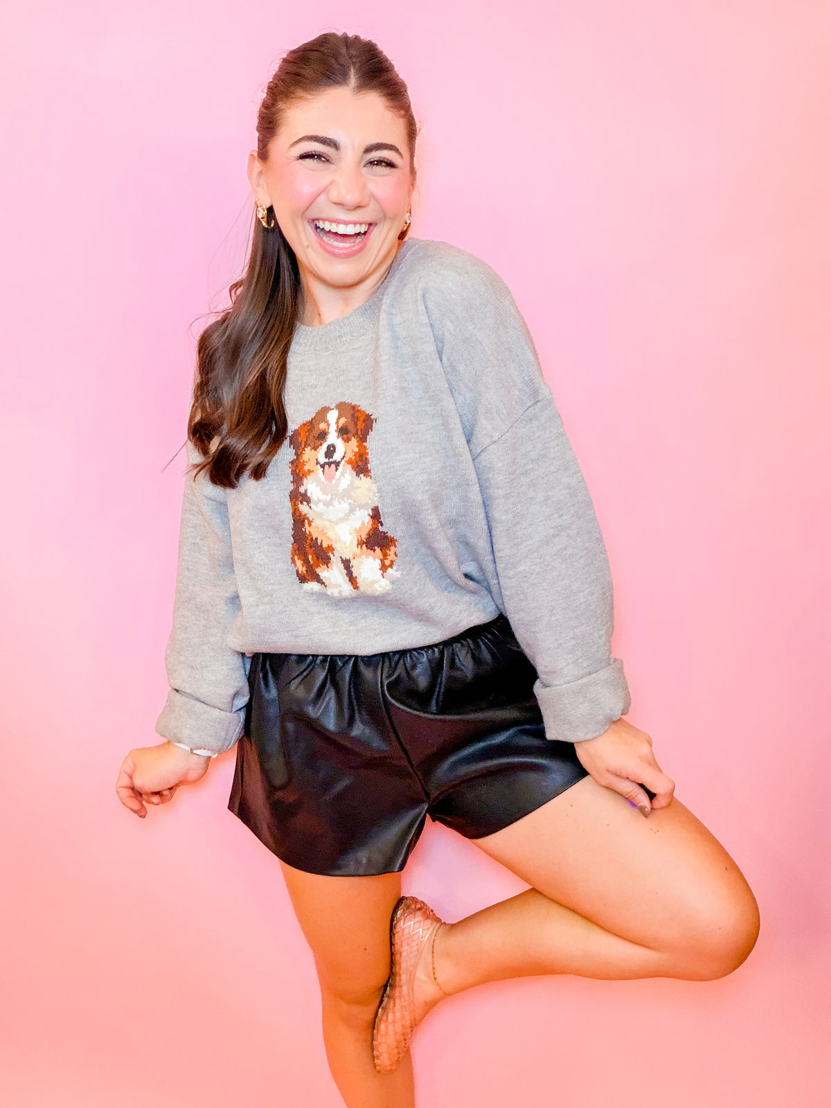 CLETE CREW NECK SWEATER