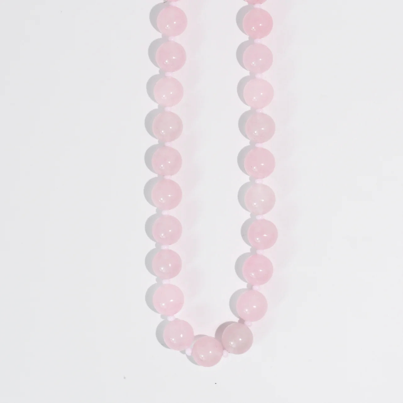 LOVE BIG NECKLACE LIGHT PINK