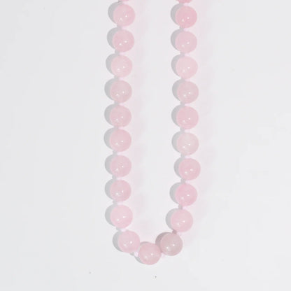 LOVE BIG NECKLACE LIGHT PINK