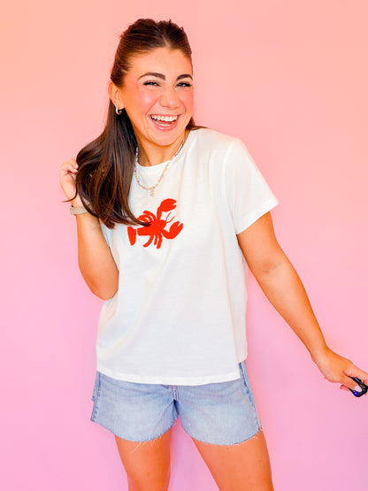 LOBSTER PATCH TEE