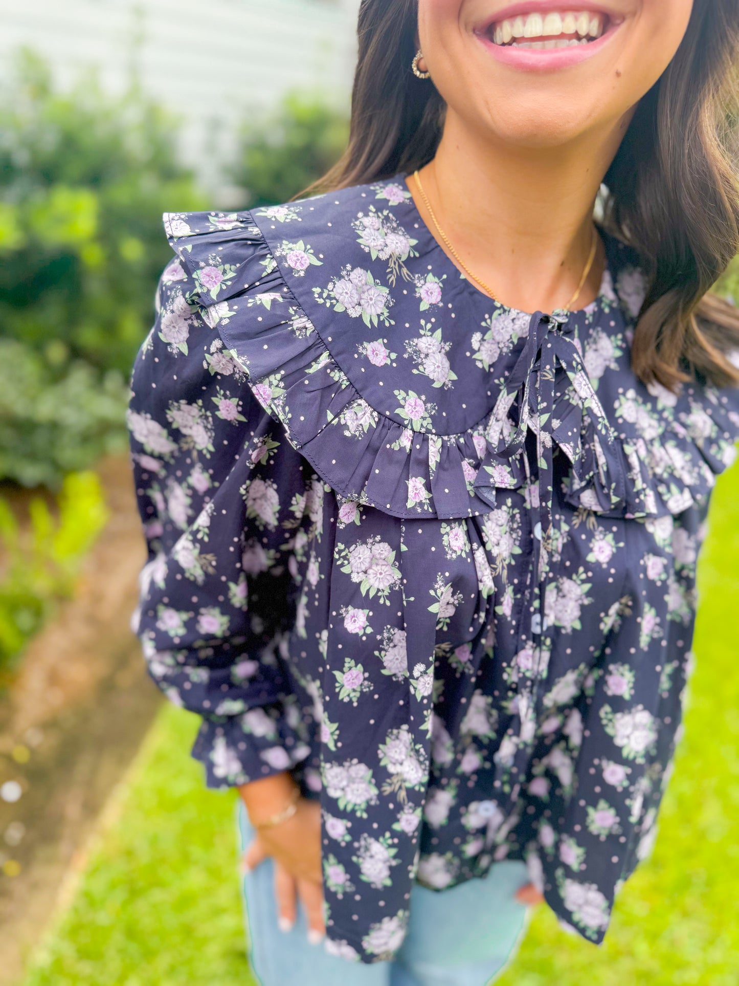 PETER PAN COLLAR SHIRT