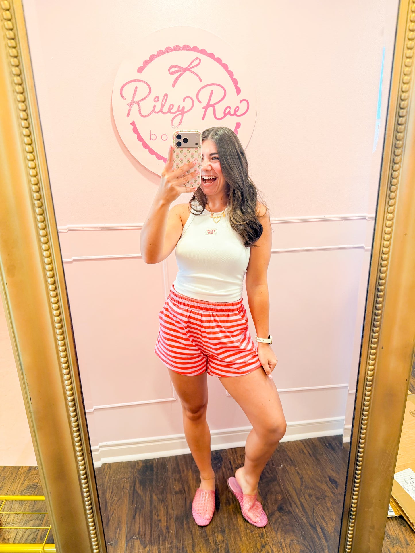 RILEY RAE PATCH TANK - WHITE