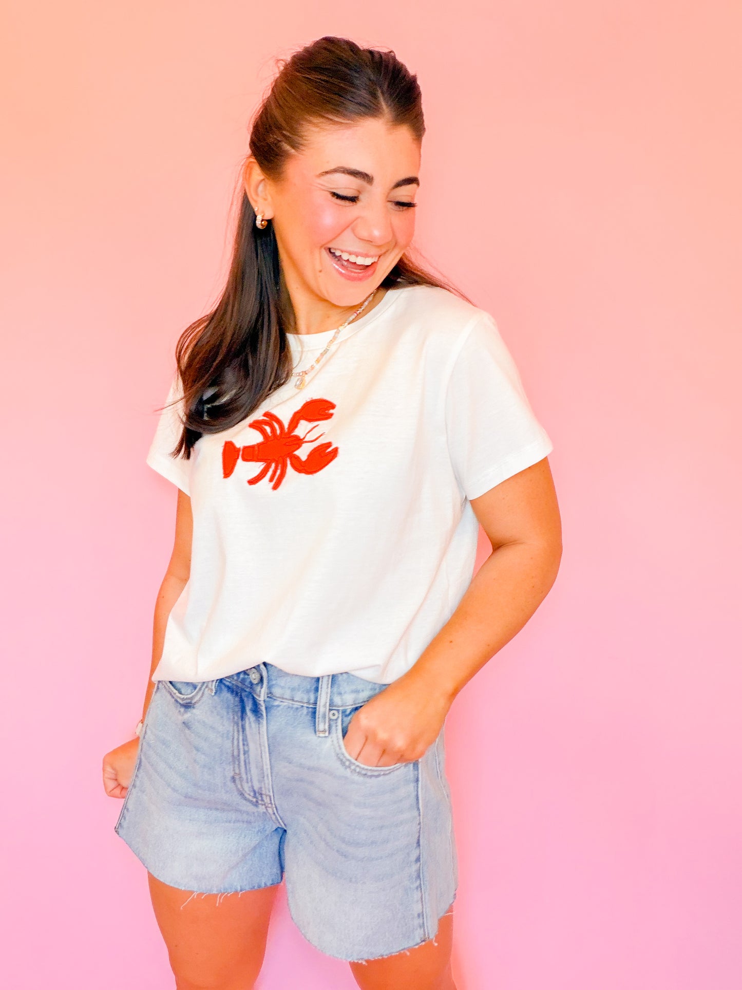 LOBSTER PATCH TEE