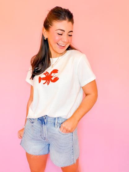 LOBSTER PATCH TEE