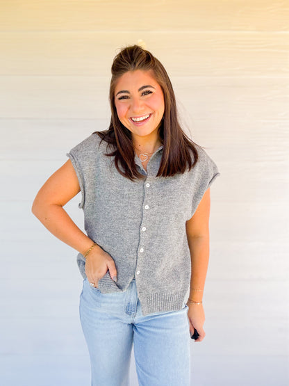 SWEATER VEST CARDIGAN