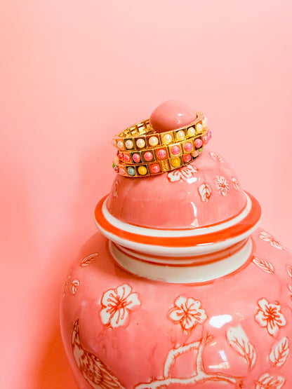 MAEVE PEARL PINK BRACELET