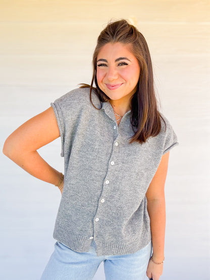 SWEATER VEST CARDIGAN