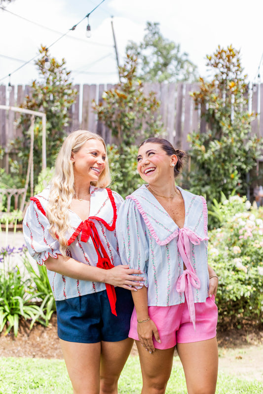 LINEN SHORTS