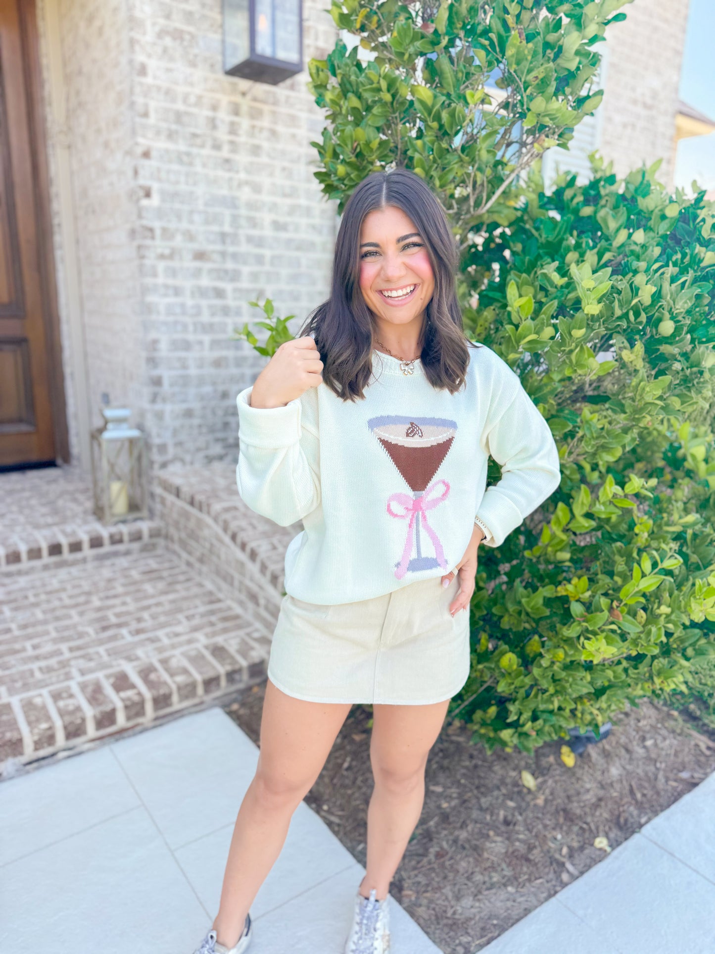 ESPRESSO MARTINI LIGHTWEIGHT SWEATER
