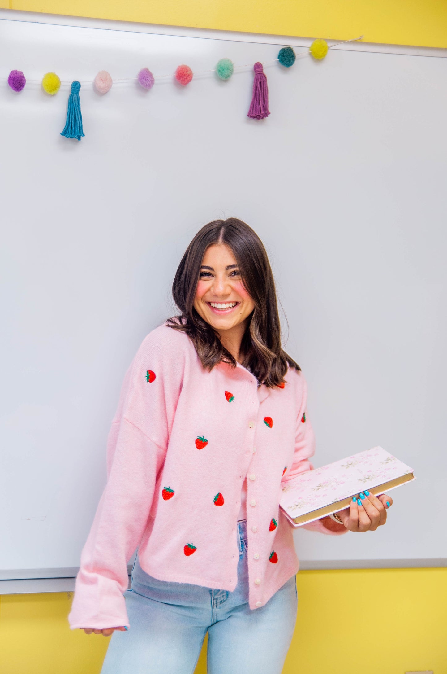 BERRY BEST DRESSED CARDIGAN