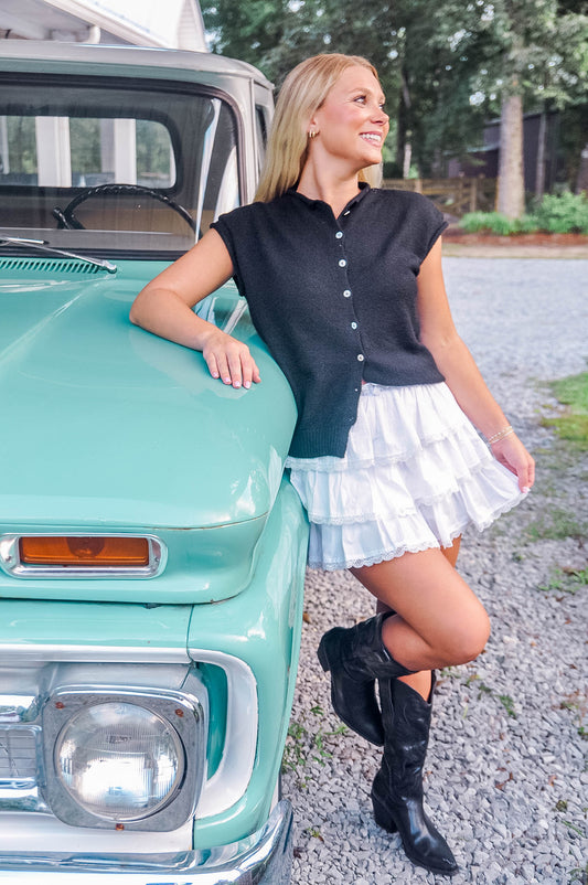 SWEATER VEST CARDIGAN