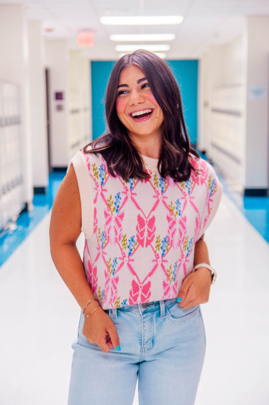 CLASSROOM CUTIE SWEATER VEST