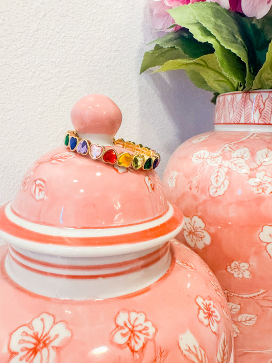 RAINBOW DREAM BRACELET - RAINBOW HEART