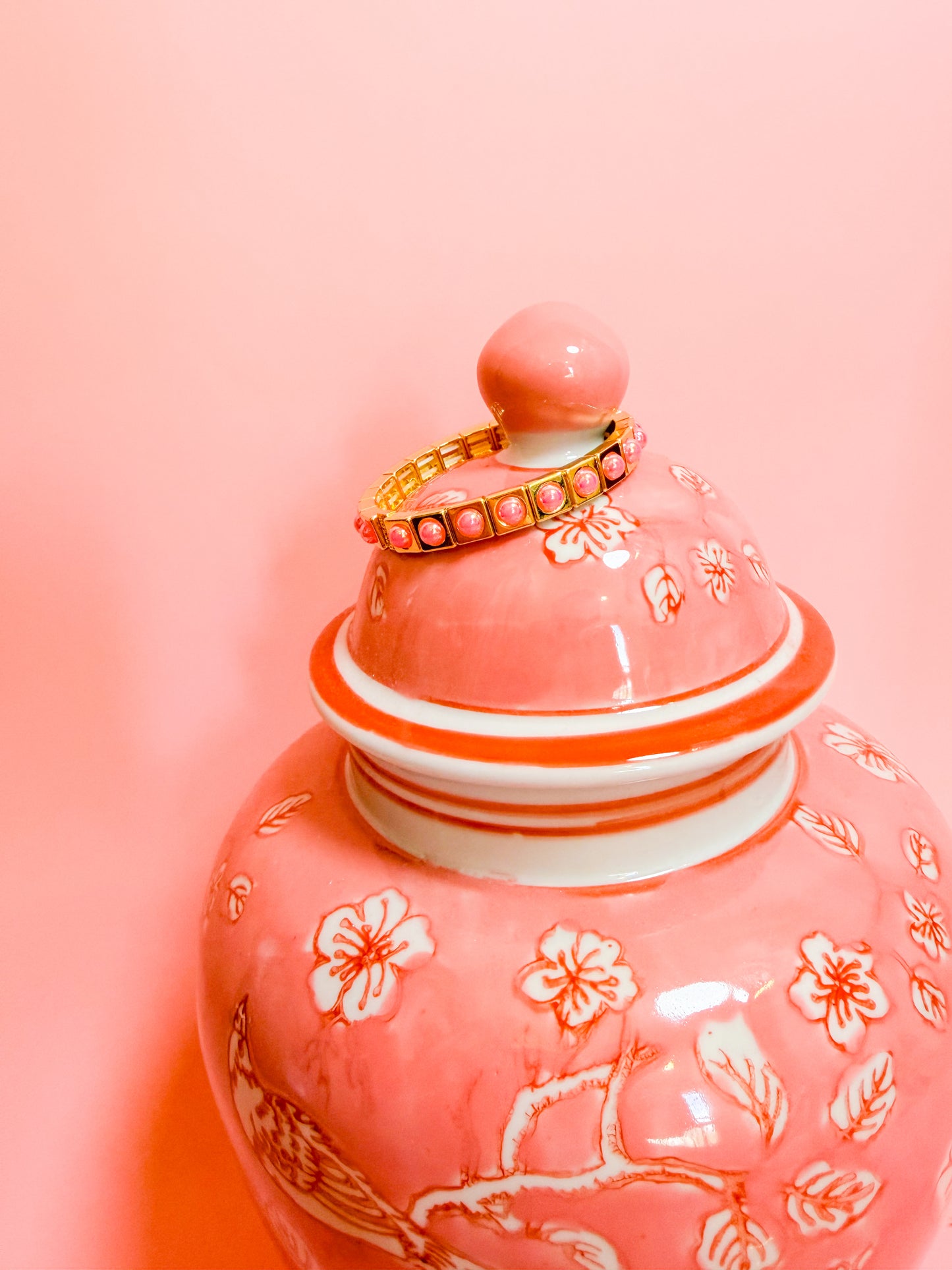 MAEVE PEARL PINK BRACELET