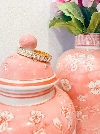 RECTANGLE CZ BRACELET