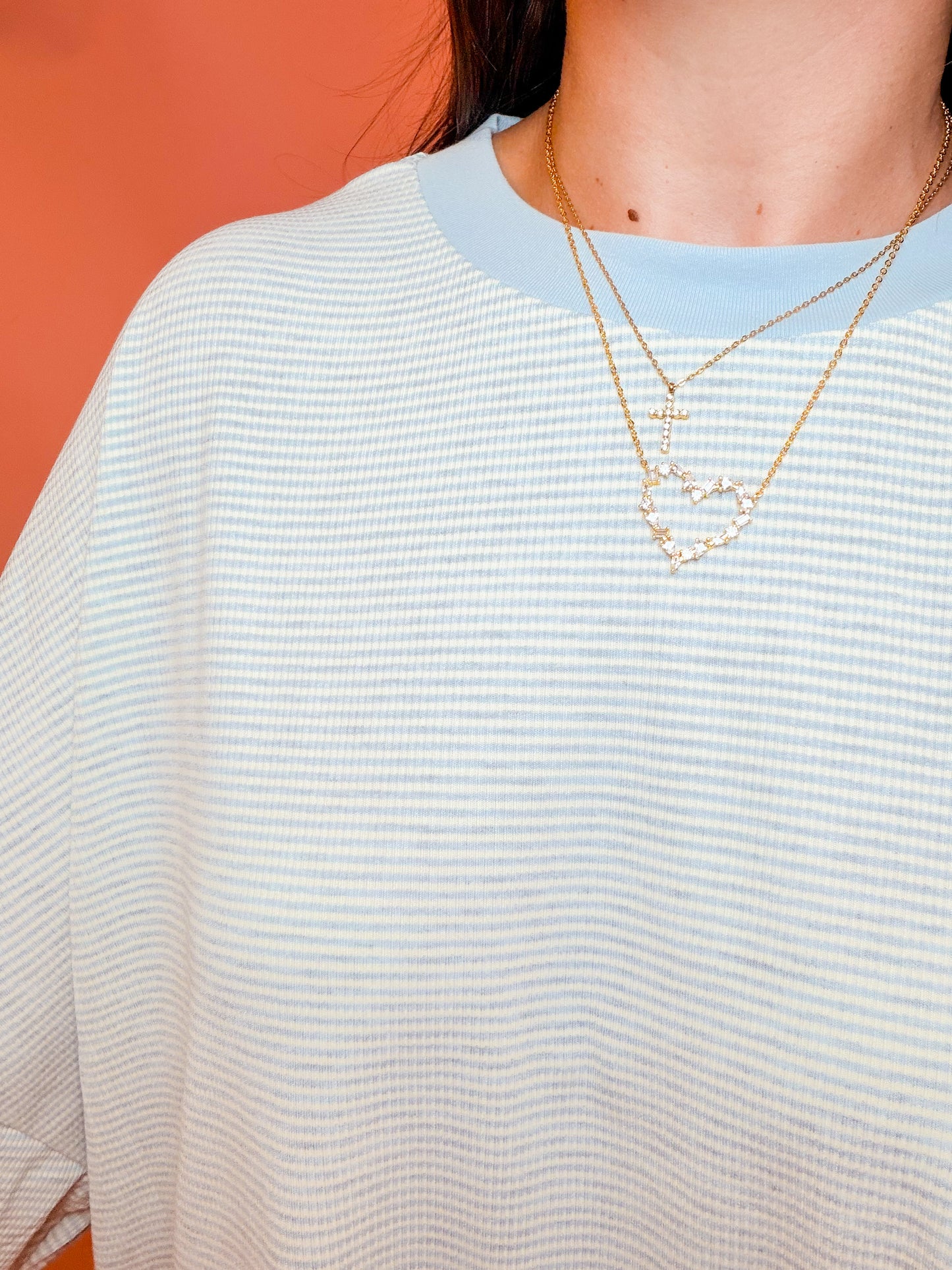 PAVE CROSS NECKLACE
