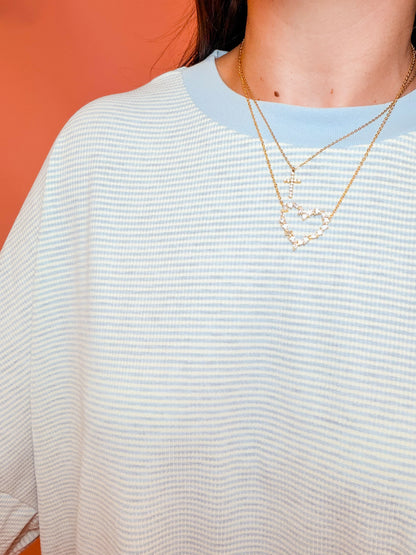 PAVE CROSS NECKLACE