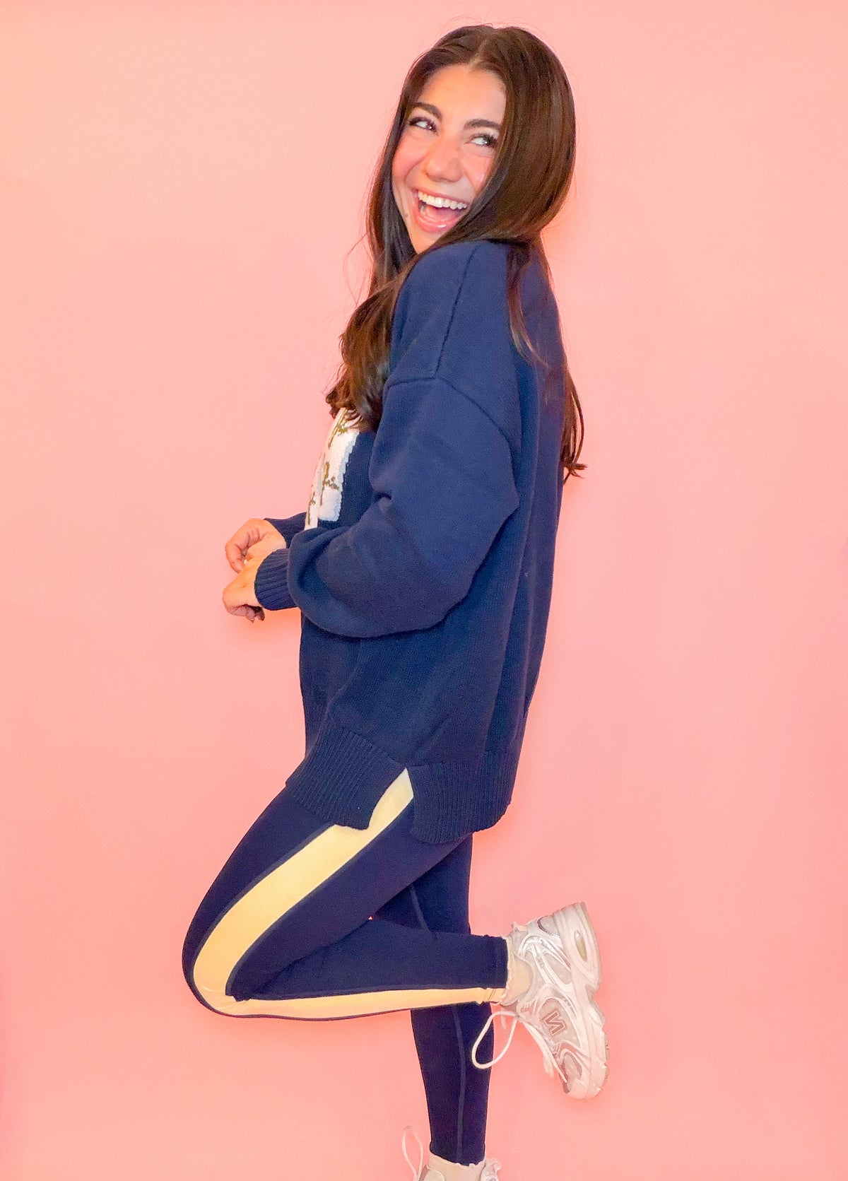 MAHJONG TILE KNIT SWEATER