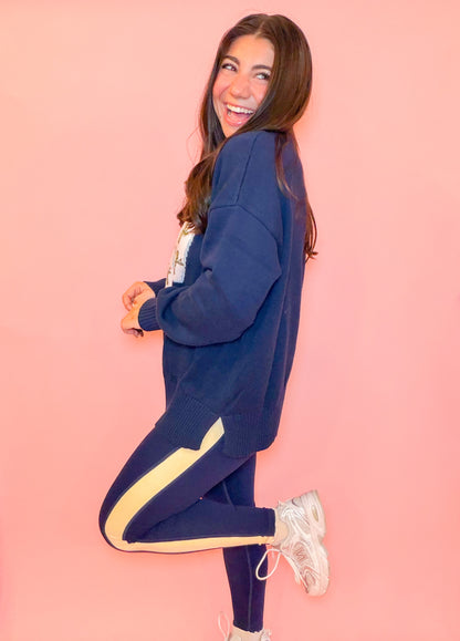MAHJONG TILE KNIT SWEATER