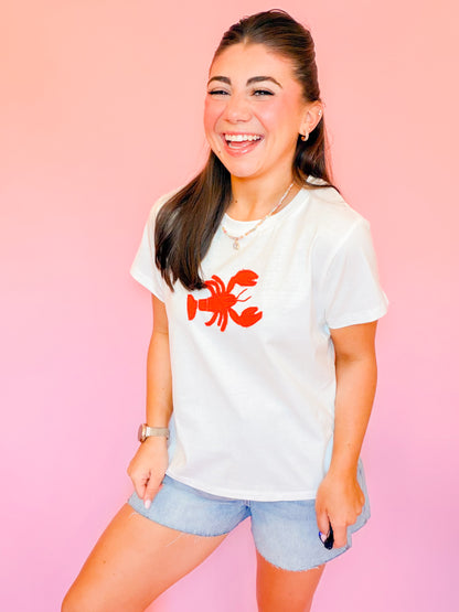LOBSTER PATCH TEE