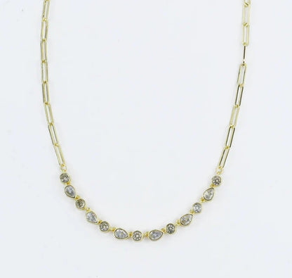 RADIANCE DROPS GOLD NECKLACE